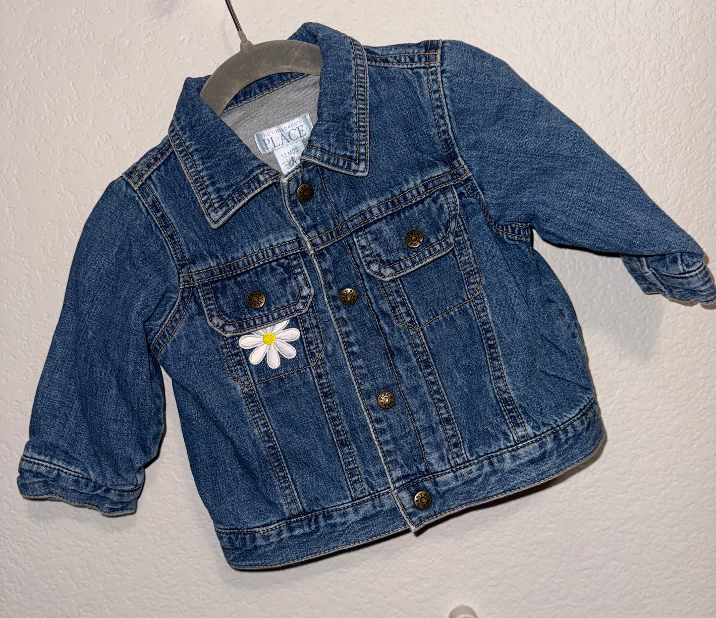Peace & Love Denim Jacket (12 Months)