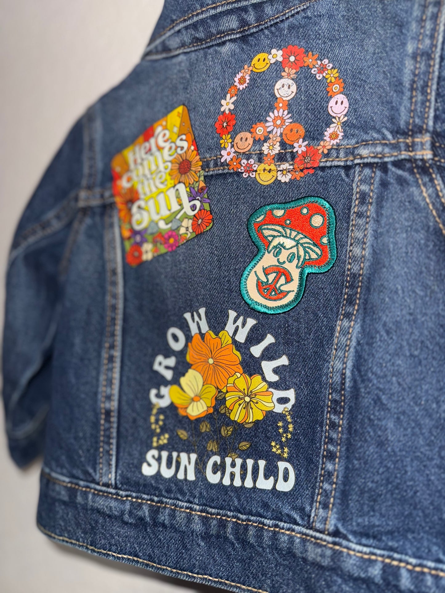 Groovy Sun Child Denim Jacket (18–24 Months)