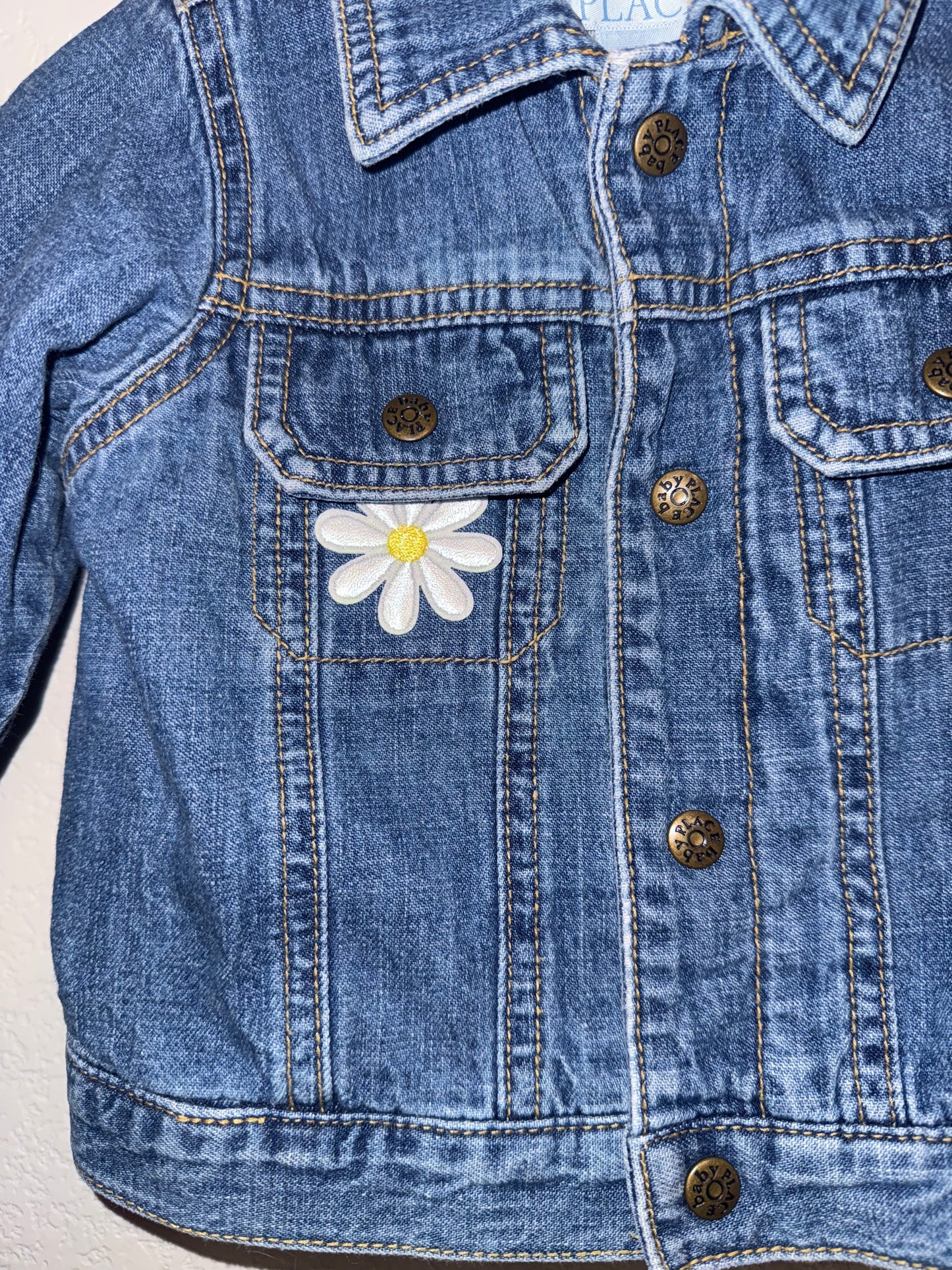 Peace & Love Denim Jacket (12 Months)