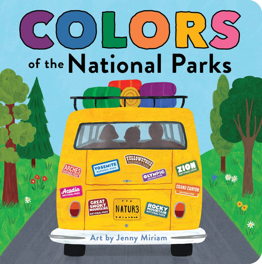 Colors of the National Parks Board Book
