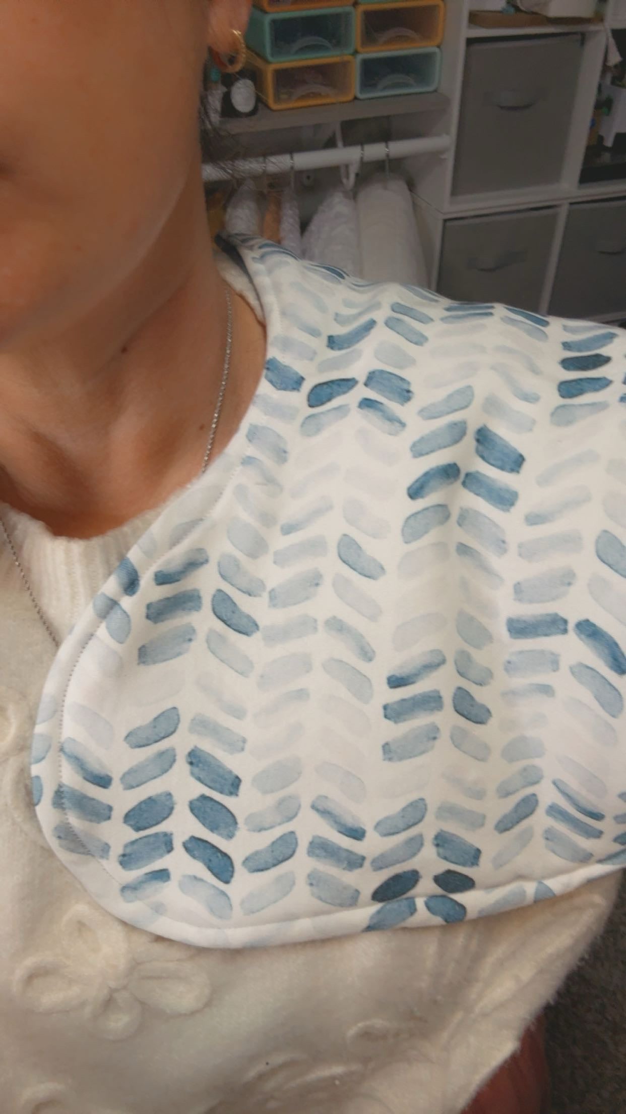 Forest Animals Burp Cloth