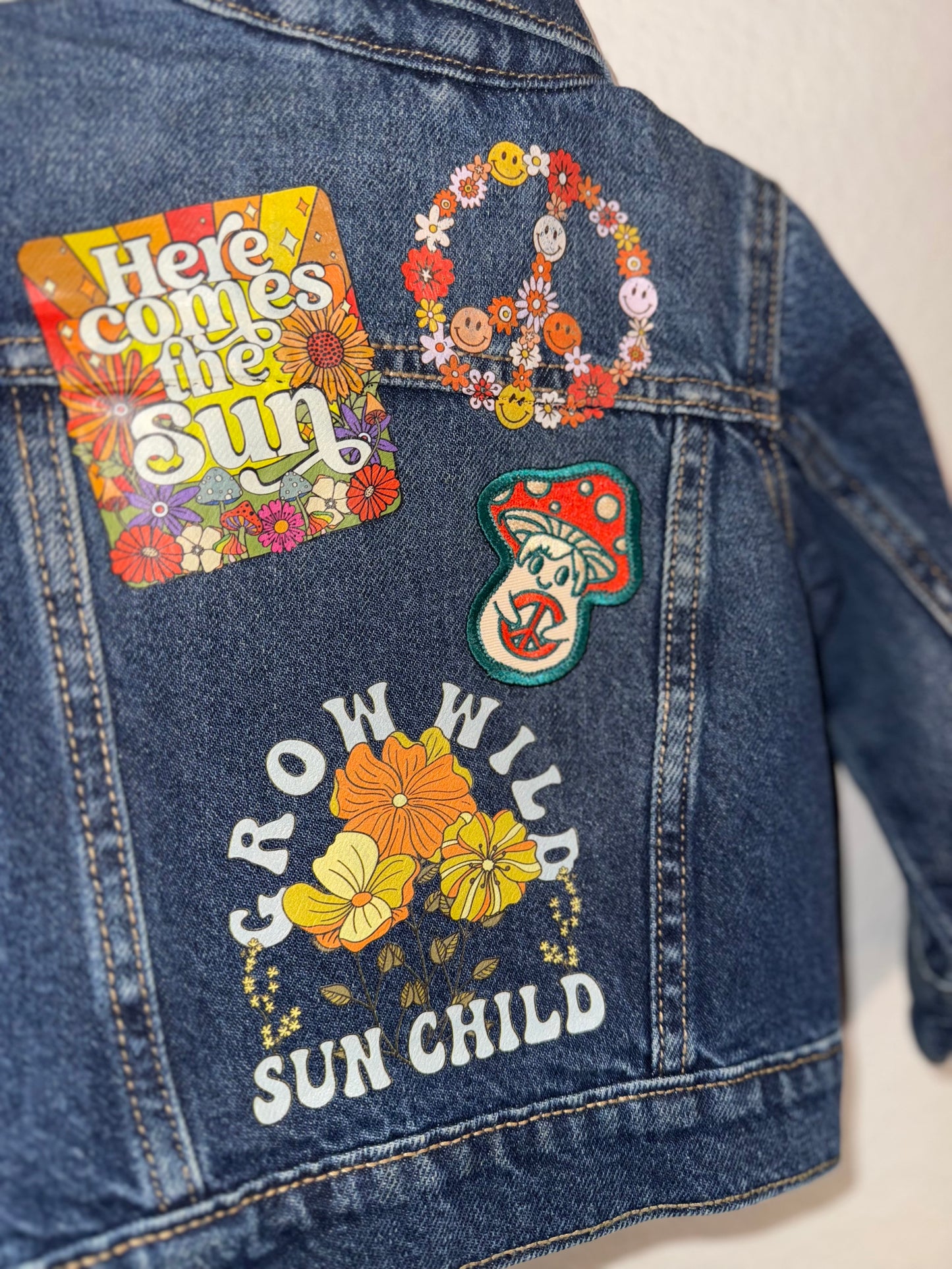 Groovy Sun Child Denim Jacket (18–24 Months)