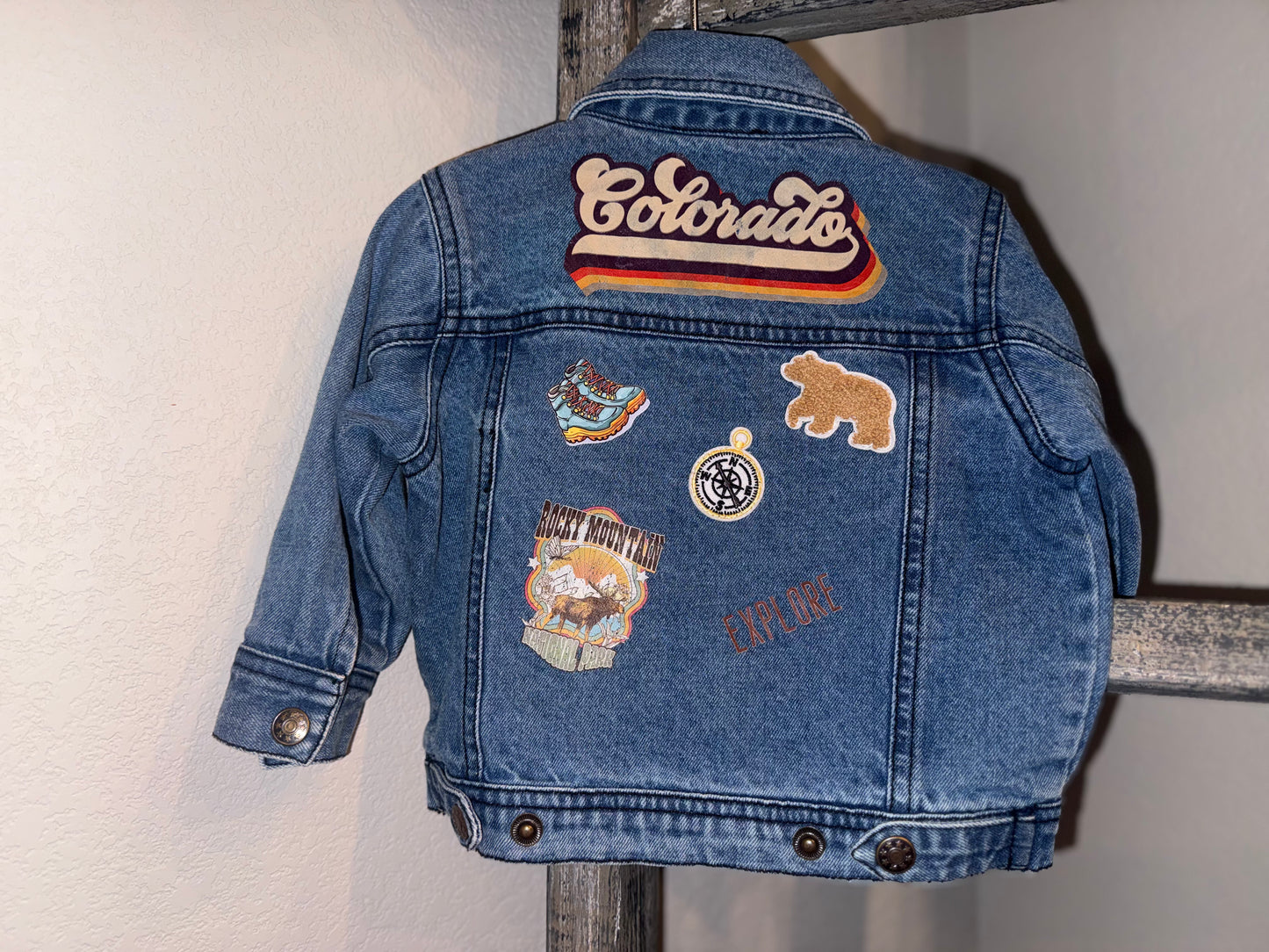 Colorado Denim Patch Jacket - Size 12-18 months